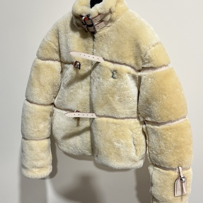 l**is V*t*n shearling down blouson 1aby71