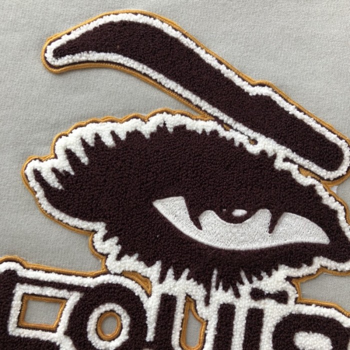 l**is V*t*n embroidered cotton sweatshirt 1abyju