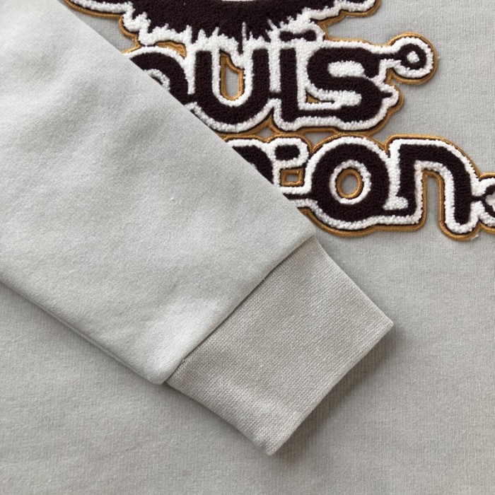 l**is V*t*n embroidered cotton sweatshirt 1abyju