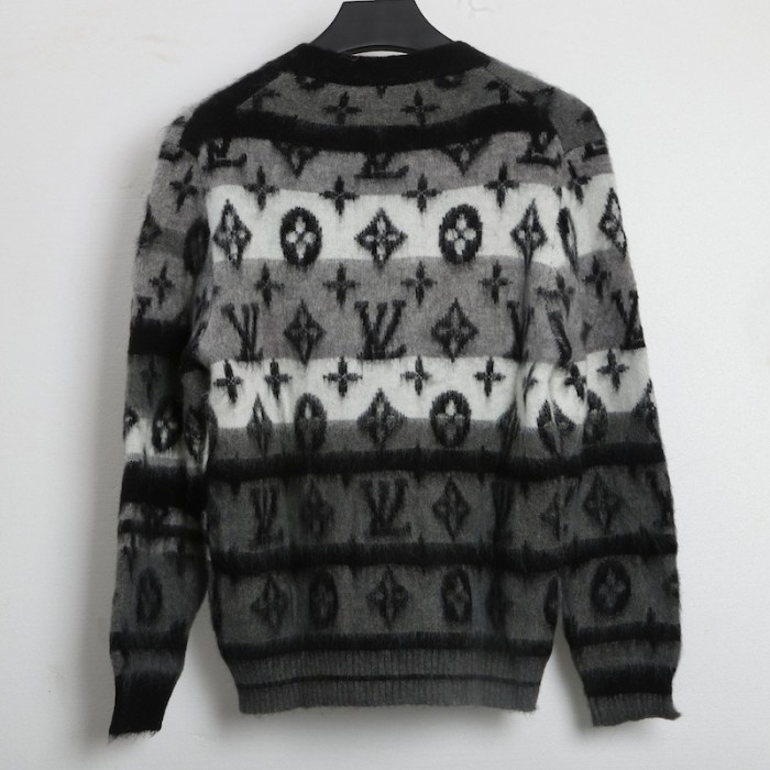 l**is V*t*n monogram mohair cardigan 1af342