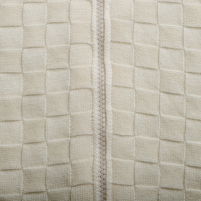l**is V*t*n damier wool zip-through cardigan 1af520