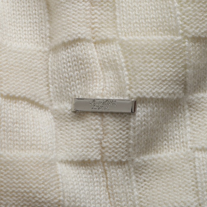 l**is V*t*n damier wool zip-through cardigan 1af520