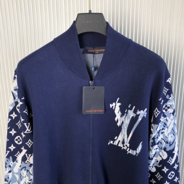 l**is V*t*n zipped cotton blend blouson 1afam1