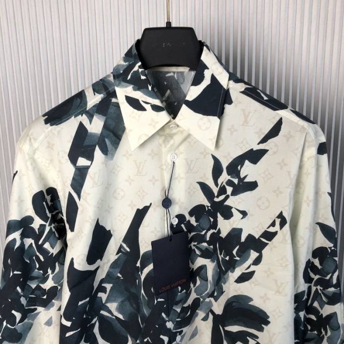 l**is V*t*n long-sleeved printed cotton shirt 1afavz