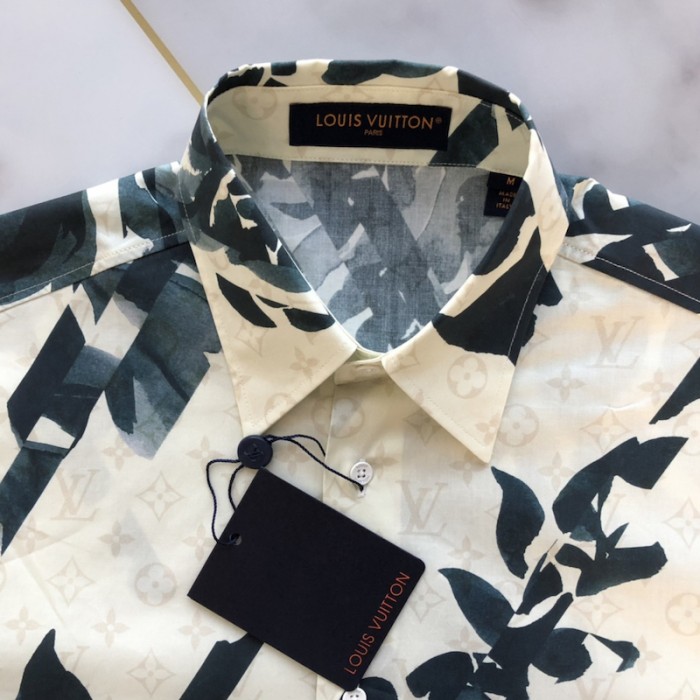 l**is V*t*n long-sleeved printed cotton shirt 1afavz