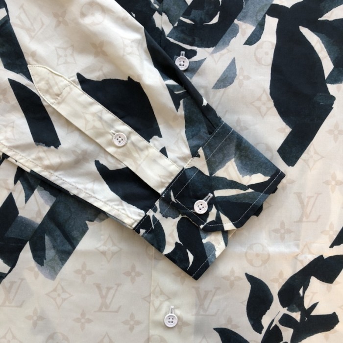 l**is V*t*n long-sleeved printed cotton shirt 1afavz