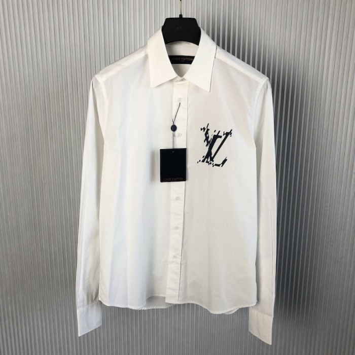 l**is V*t*n long-sleeved cotton shirt 1afaxl