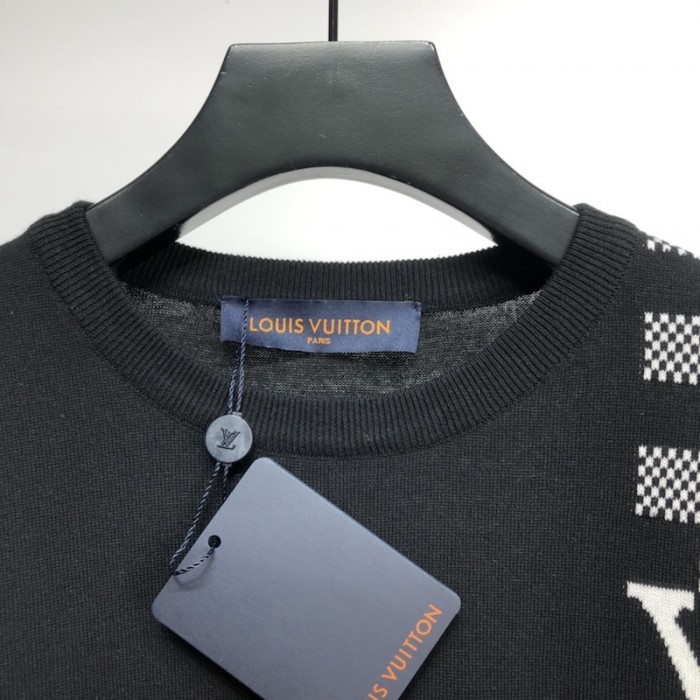 LV Damier Stripe Jacquard T-shirt 1A8P9X