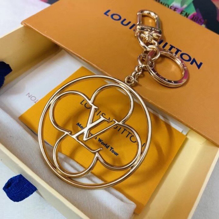 LV Flower Finesse Bag Charm and Key Holder M69002