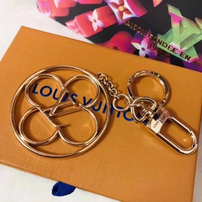 LV Flower Finesse Bag Charm and Key Holder M69002