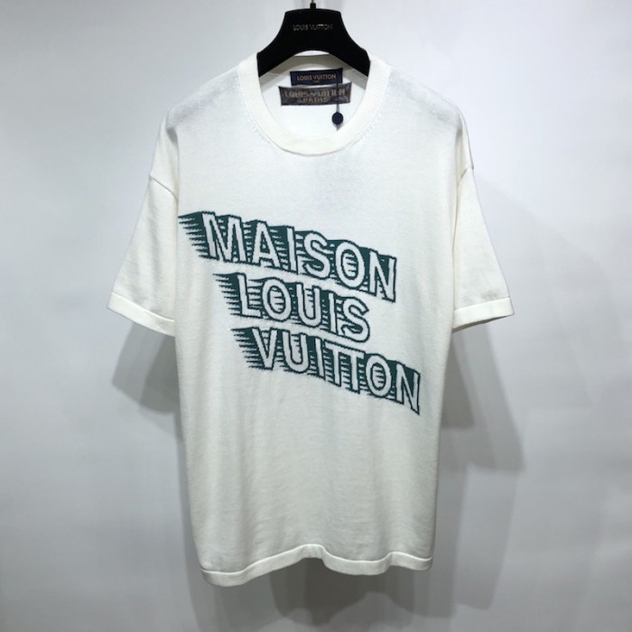 l**is V*t*n maison lv crewneck t shirt white 1a99zt