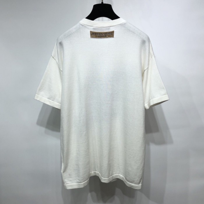 l**is V*t*n maison lv crewneck t shirt white 1a99zt