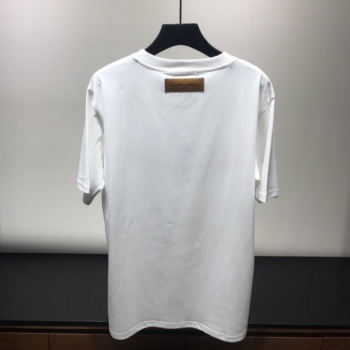 LV Multicolor Monogram Printed T Shirt
