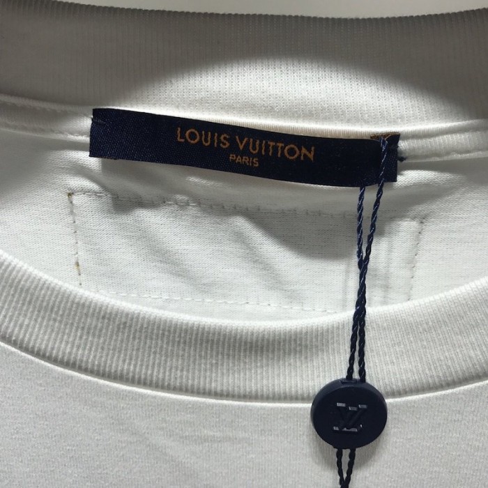LV Multicolor Monogram Printed T Shirt