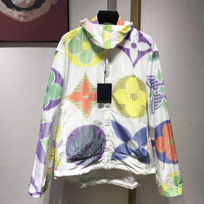 LV Multicolor Monogram Windbreaker 1A7XJQ