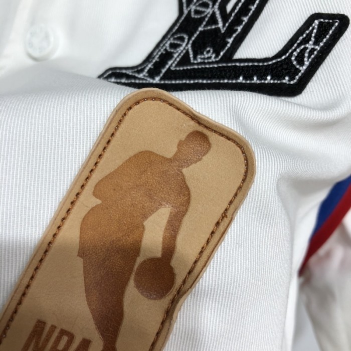 LV x NBA Basketball Short Sleeved Shirt 1A8XE6