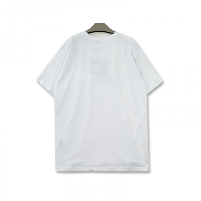 LV Pendant Embroidery T shirt White