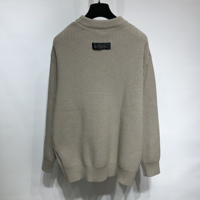 LV Stitch Teddy Pullover Sweater 1A8P40