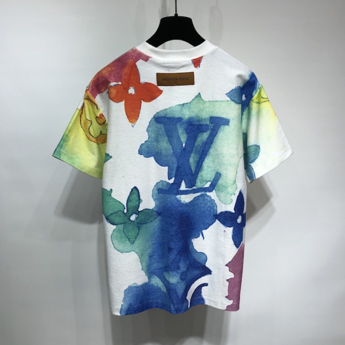 LV Watercolor Giant Monogram T shirt 1A8QV7