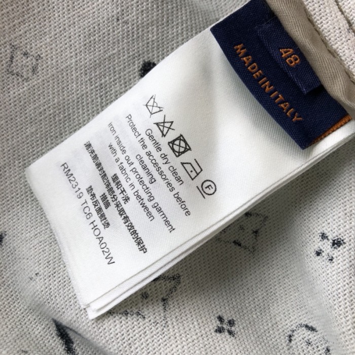 l**is V*t*n monogram tailored denim jacket 1aatfx