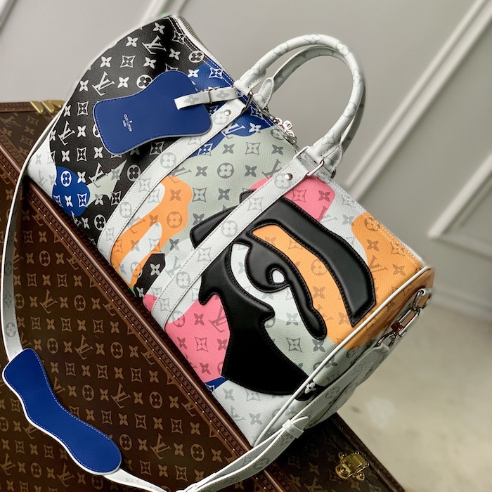 l**is V*t*n monogram multicolor keepall bandoulière 45 m23160