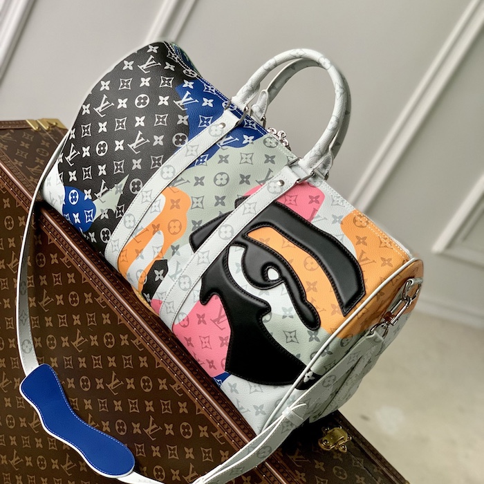 l**is V*t*n monogram multicolor keepall bandoulière 45 m23160