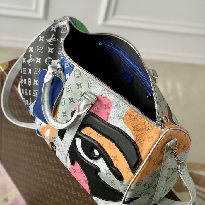 l**is V*t*n monogram multicolor keepall bandoulière 45 m23160