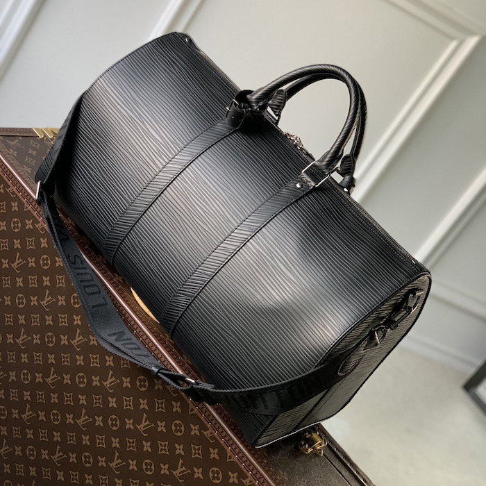l**is V*t*n epi leather keepall bandouliere 50 black