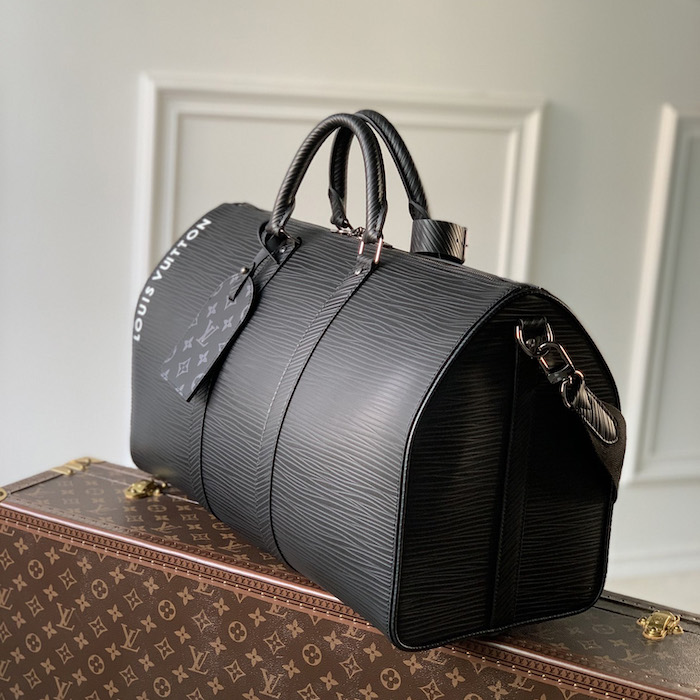 l**is V*t*n epi leather keepall bandouliere 50 black