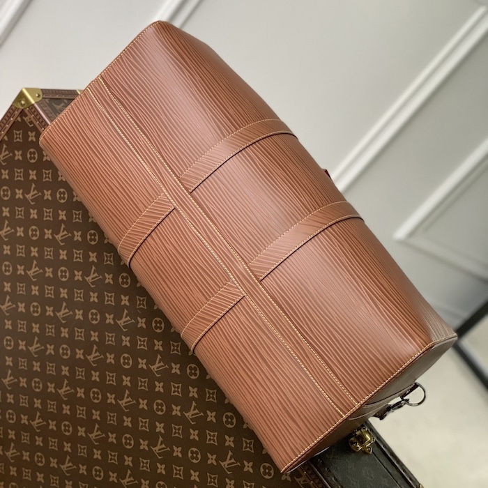 l**is V*t*n epi leather keepall bandouliere 50 brown