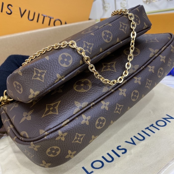 l**is V*t*n monogram canvas multi pochette accessoires bag pink lv m44840