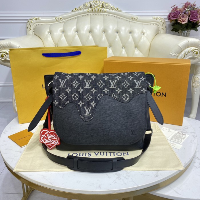 l**is V*t*n monogram denim besace tokyo m45971