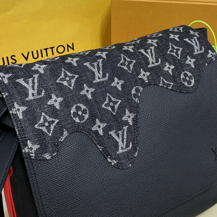 l**is V*t*n monogram denim besace tokyo m45971