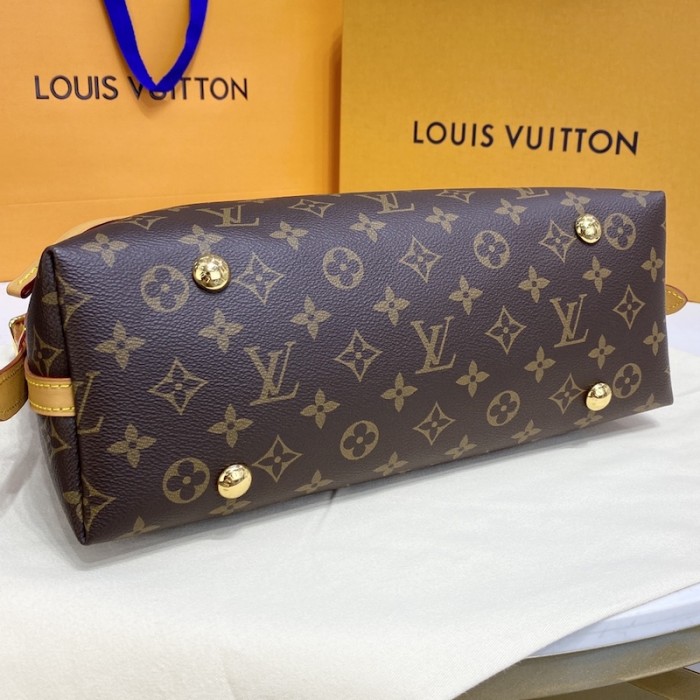 l**is V*t*n monogram canvas carryall pm handbag m46203