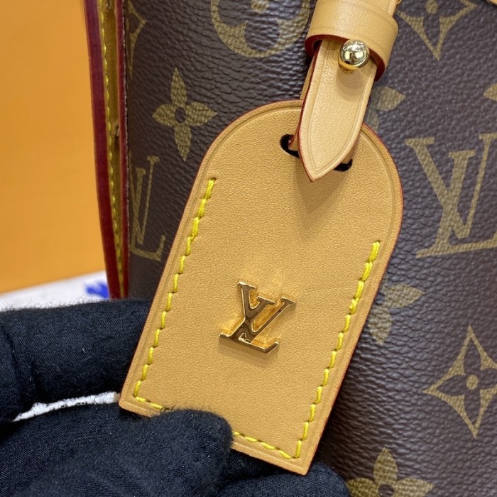 l**is V*t*n monogram canvas carryall pm handbag m46203