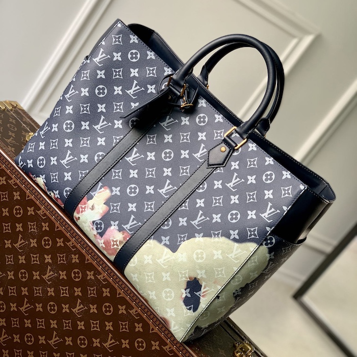 l**is V*t*n monogram bleach canvas sac plat 24h m46812
