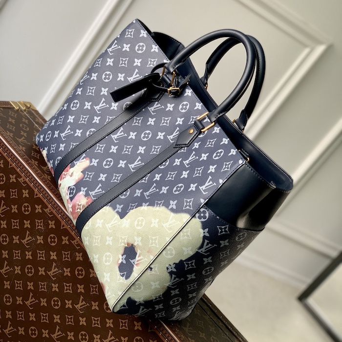 l**is V*t*n monogram bleach canvas sac plat 24h m46812