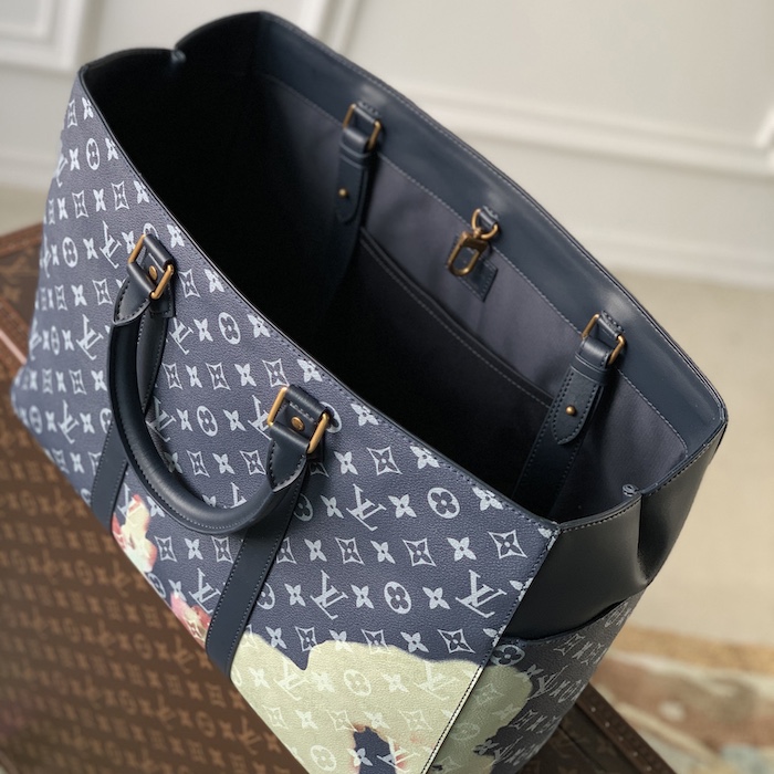 l**is V*t*n monogram bleach canvas sac plat 24h m46812