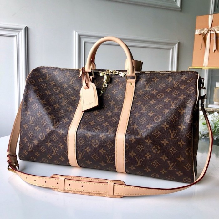 LV Monogram Canvas Keepall 55 M41414