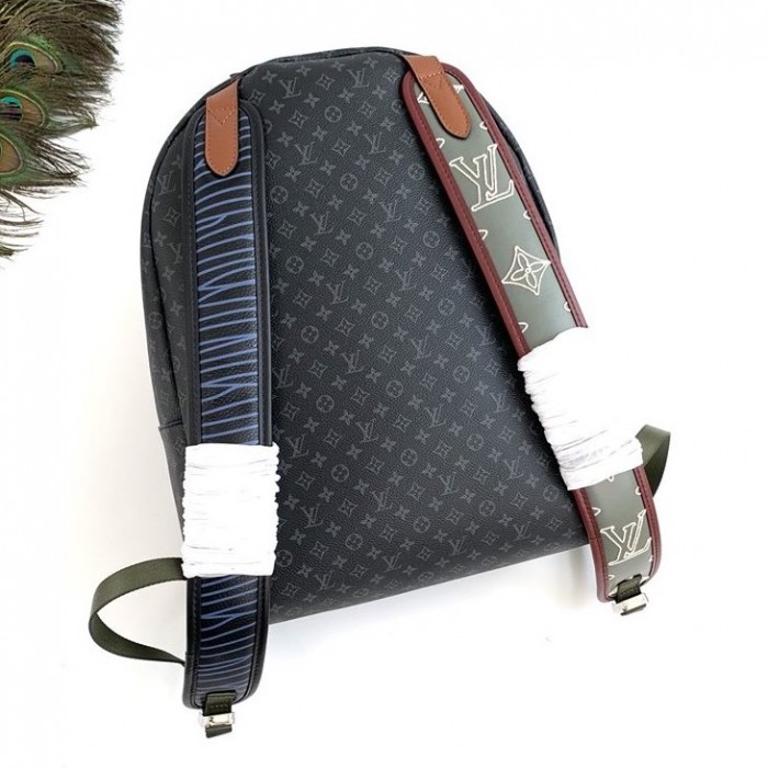 LV Monogram Eclipse Multipocket Backpack M45455