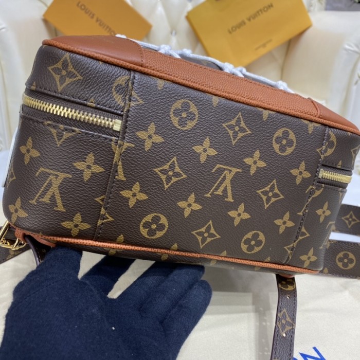 LVxNBA LV Monogram Canvas Shoes Box Backpack M45784