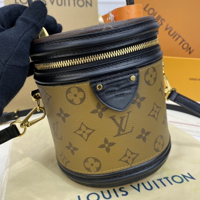 l**is V*t*n monogram reverse canvas cannes bag lv m43986