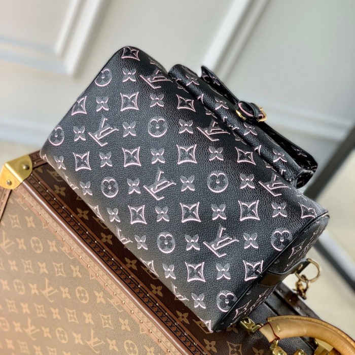 l**is V*t*n monogram coated canvas speedy bandouliere 25 m20852