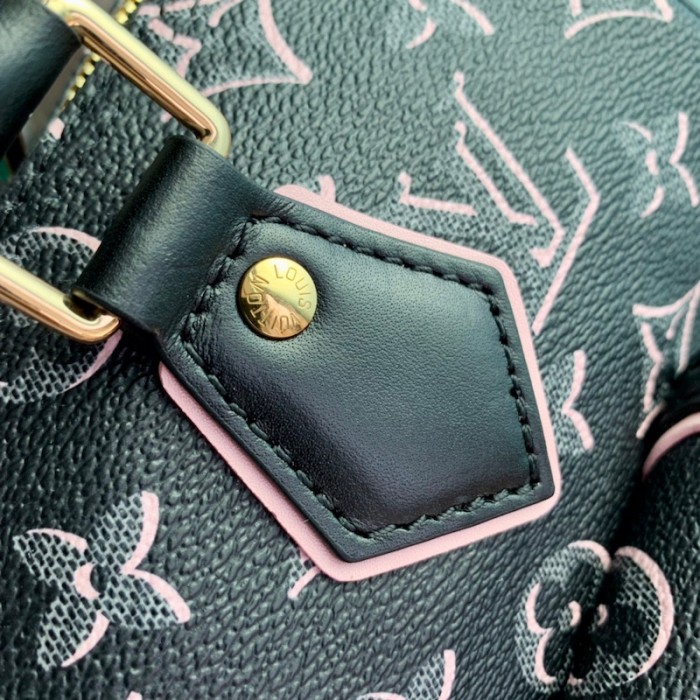 l**is V*t*n monogram coated canvas speedy bandouliere 25 m20852