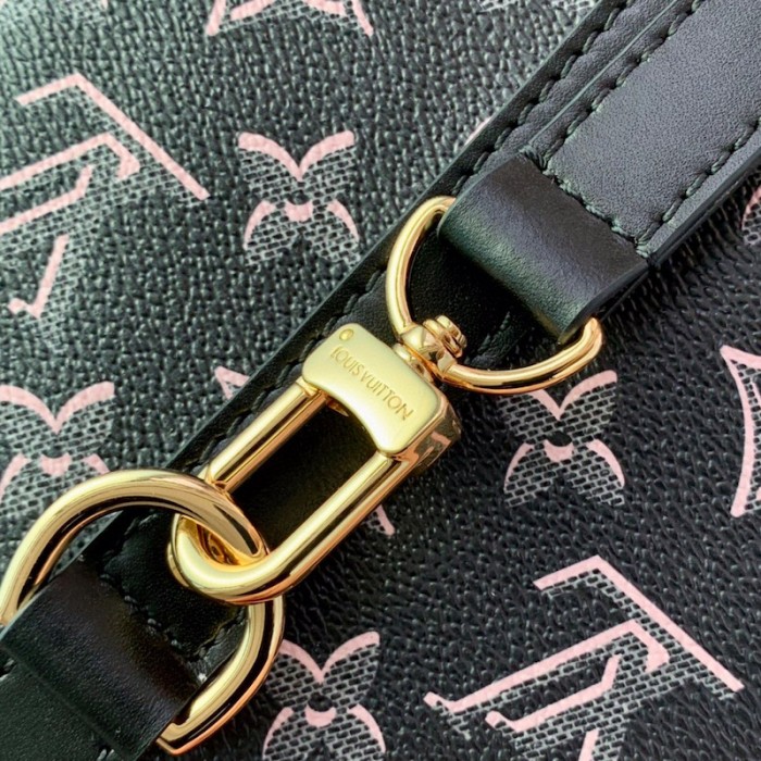 l**is V*t*n monogram coated canvas speedy bandouliere 25 m20852