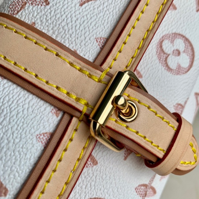 l**is V*t*n monogram coated canvas speedy bandouliere 25 m20919