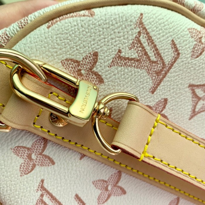 l**is V*t*n monogram coated canvas speedy bandouliere 25 m20919