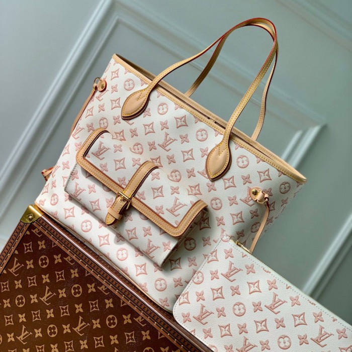 l**is V*t*n monogram coated canvas neverfull mm m20921