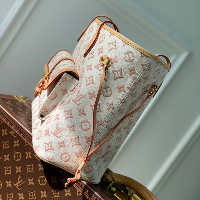 l**is V*t*n monogram coated canvas neverfull mm m20921