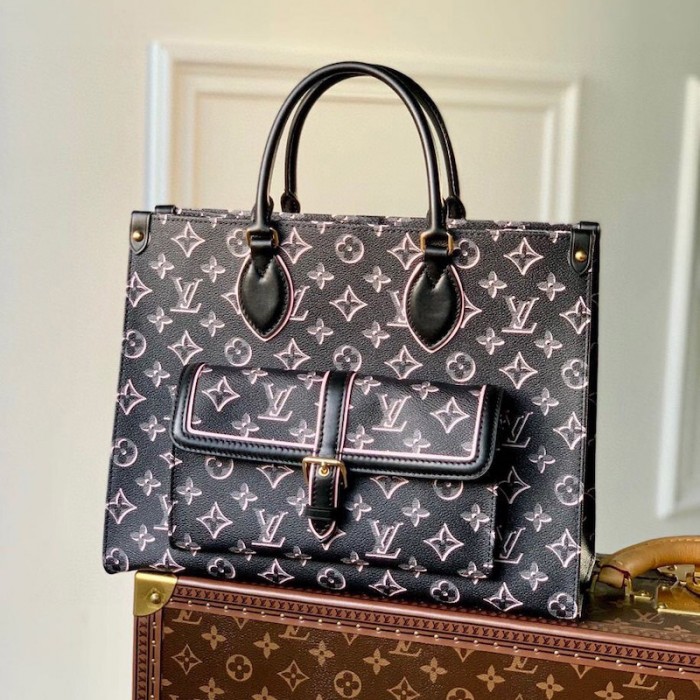 l**is V*t*n monogram coated canvas onthego mm m46154